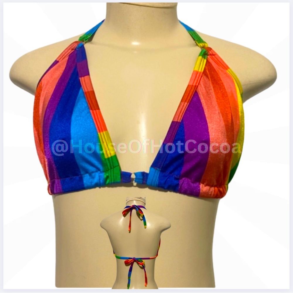 Pride BIKINI TOP / HANDMADE